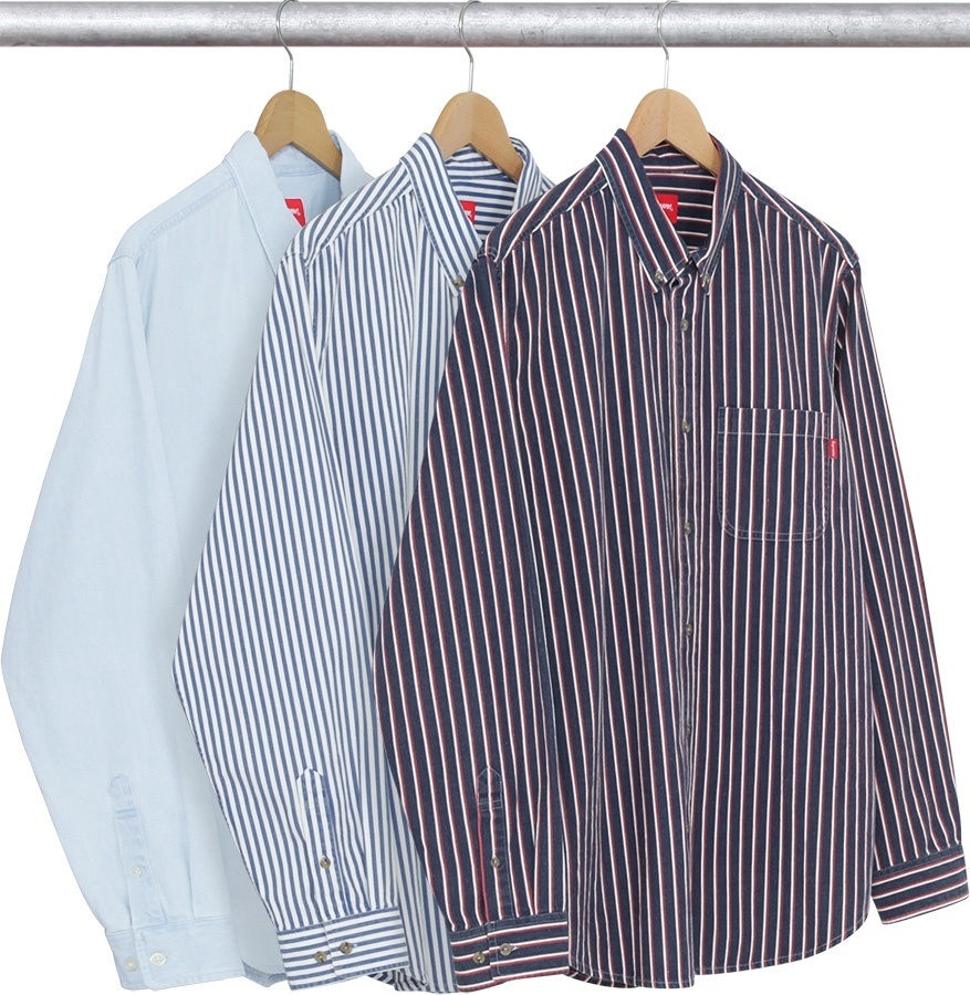 Striped Denim Shirt